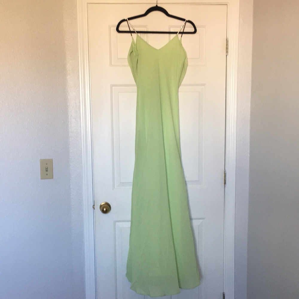 Beautiful soft lime green dress